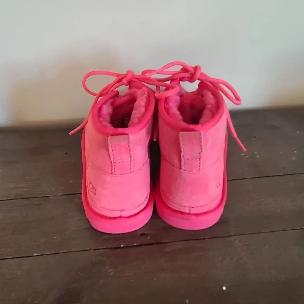 Ugg Neumel Pink Boots Shoes 1094269 Women's 6 NEW - Picture 3 of 8